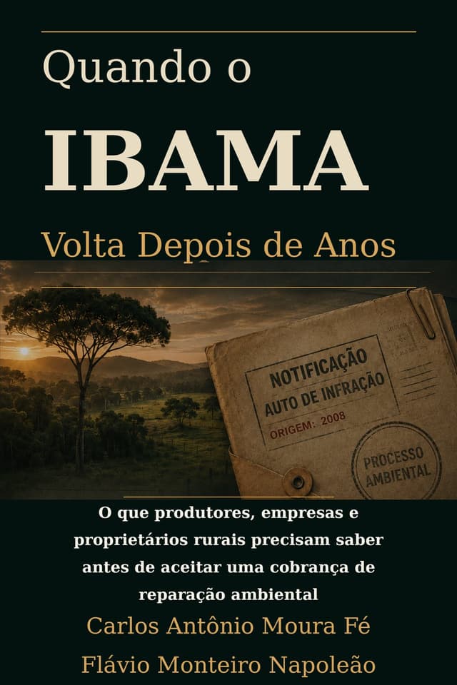 Capa do livro Quando o IBAMA Volta Depois de Anos